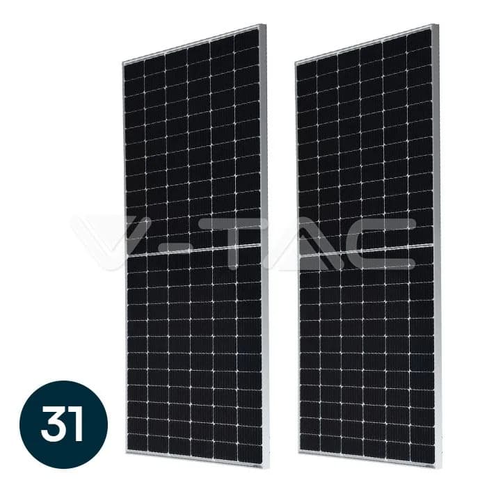 450W Mono Solar Panel 2094x1038x35mm 31pcs Pallet TIER 1