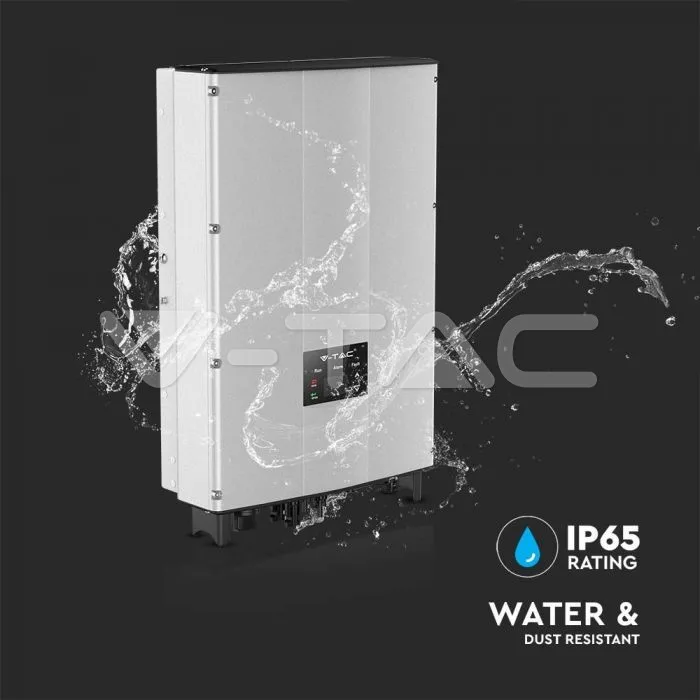 10kW On-Grid Solar Inverter LCD Display DC Switch Three Phase IP65 — view 6