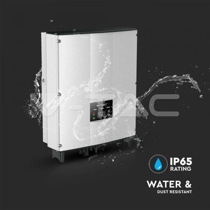 5kW On-Grid Solar Inverter LCD Display Single Phase 10 yrs Warranty IP65 — view 6