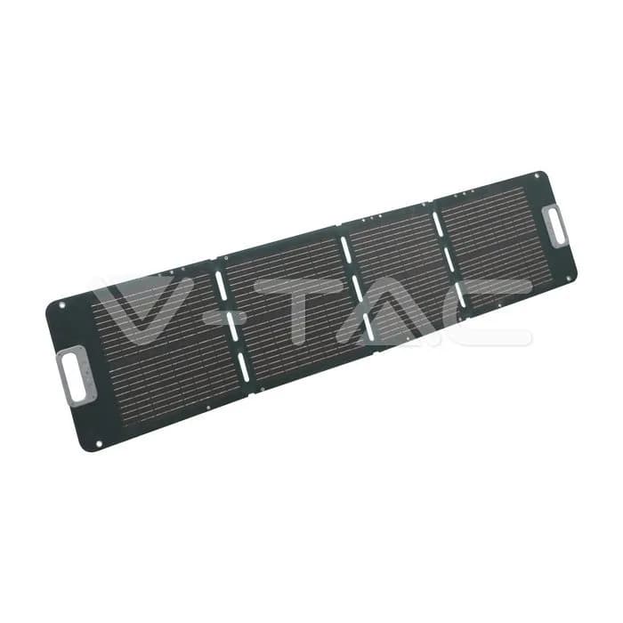 120W Folding Solar Panel for Portable Power Stations — view 2