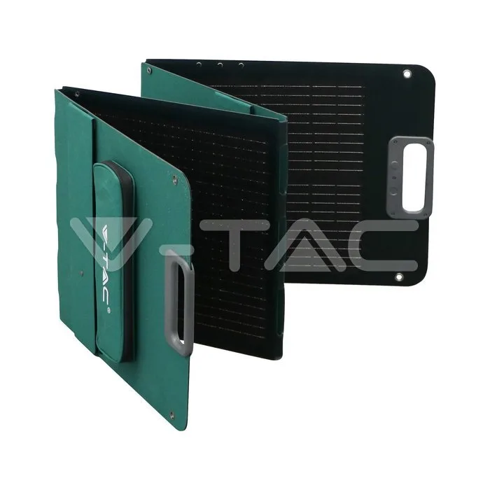 120W Folding Solar Panel for Portable Power Stations — view 3