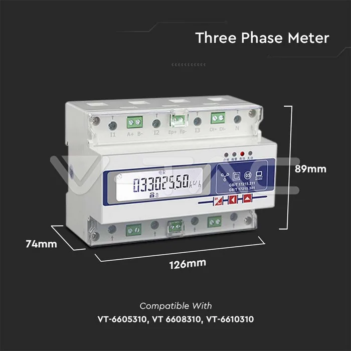 Smart Meter 3*230/400V 3x100А — view 3