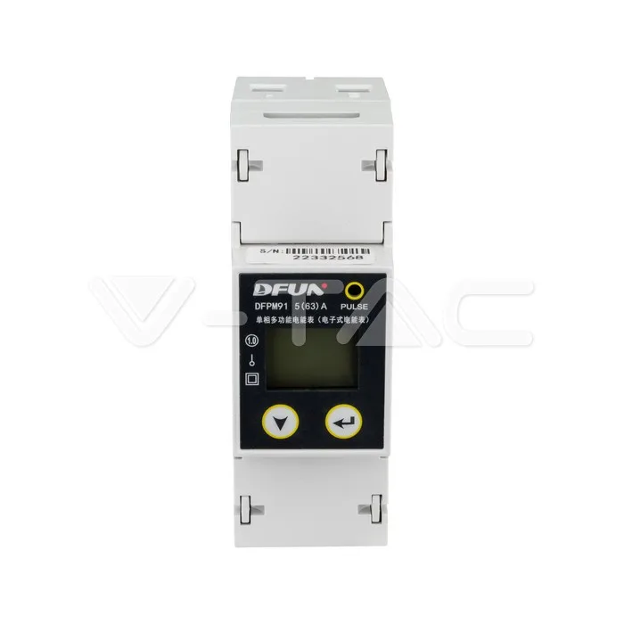 Smart Meter 1P 230V 5 A Direct RS485 — view 2