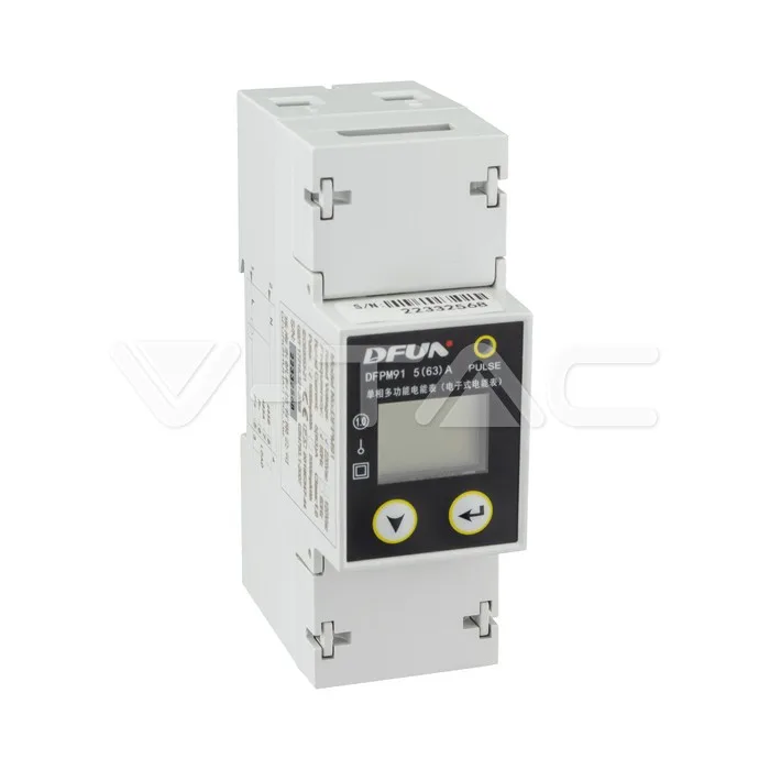 Smart Meter 1P 230V 5 A Direct RS485 — view 1