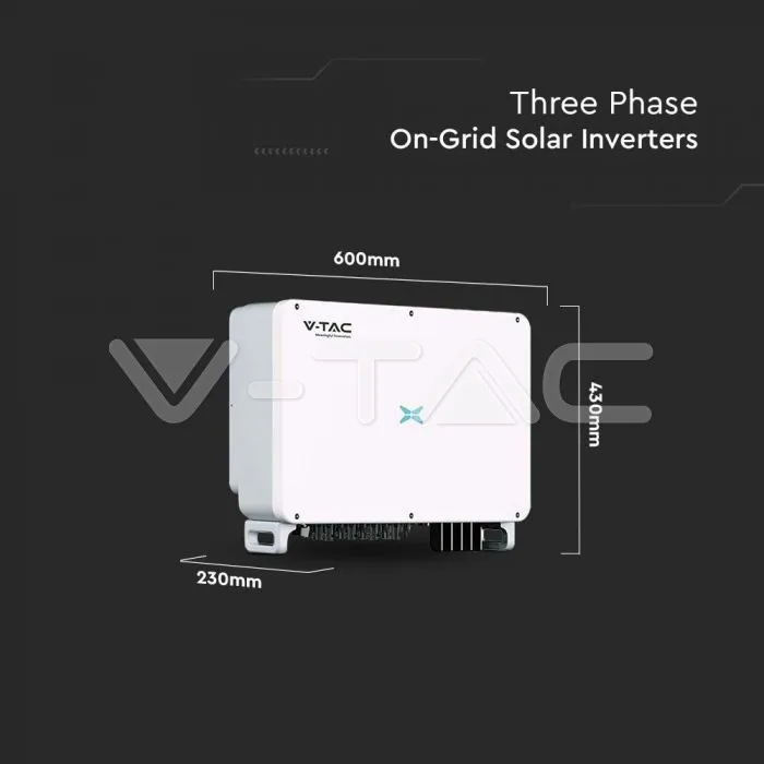 50kW On Grid Solar Inverter Three Phase 10yrs Warranty IP66 — view 8
