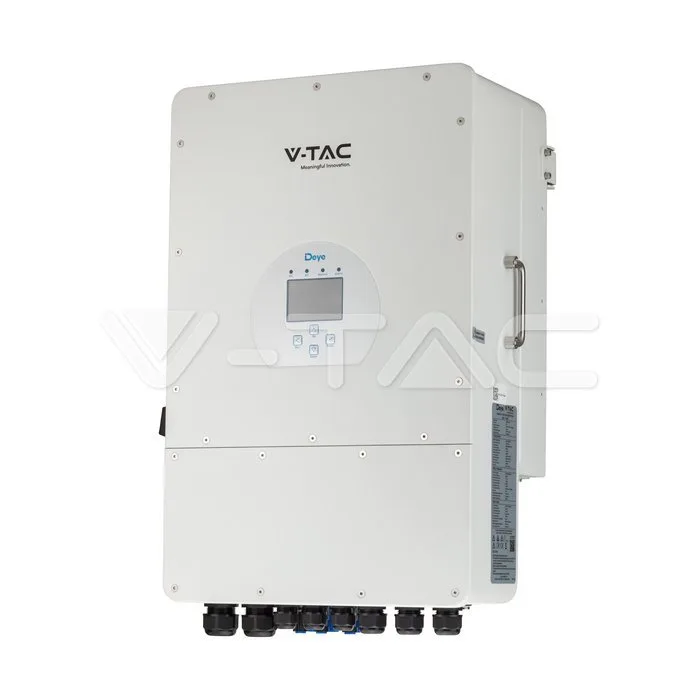 12kW Three Phase Hybrid Solar Inverter — view 2