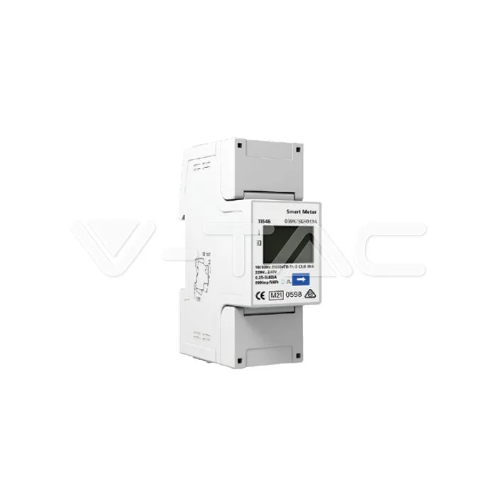Smart Meter 200/230V 5 A RS485 2P MID — view 1