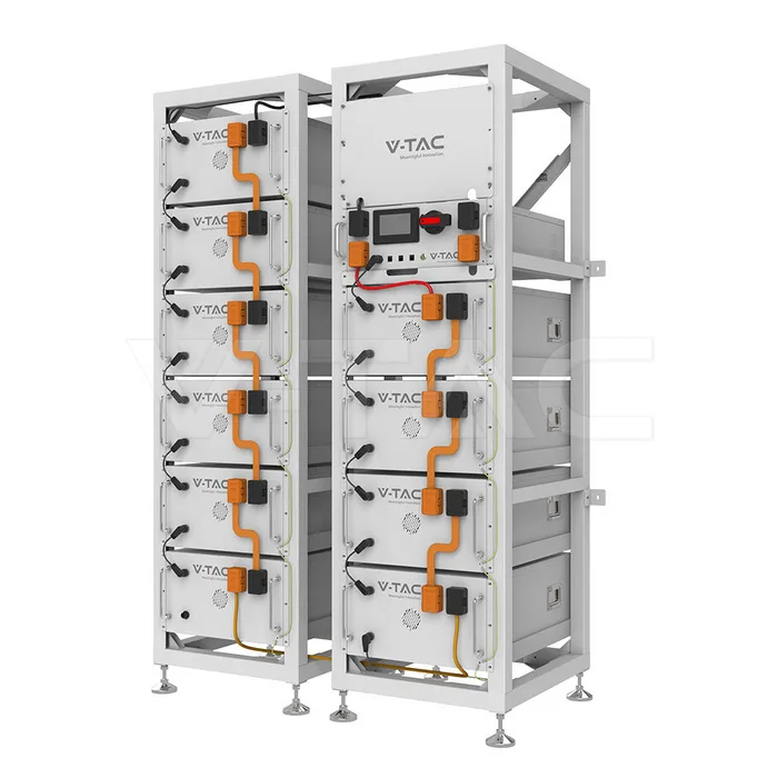 105kWh HV Battery System Oliter IP20 + 50kW Deye Inverter — view 2