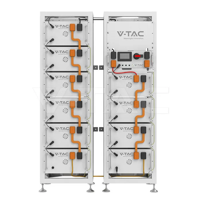 105kWh HV Battery System Oliter IP20 + 50kW Deye Inverter — view 3