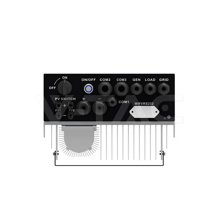 5kW Hybrid Solar Inverter Single Phase EU Specification 10YRS Warranty Black — view 3