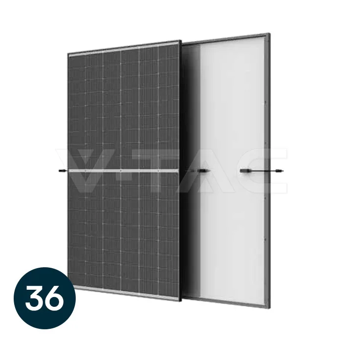 510W Mono Solar Panel Dual Glass 1961*1134*30mm Black Frame N-TYE I-TOPCon Pallet 36pcs
