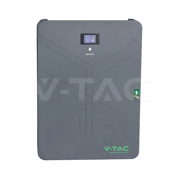 14.33kWh LV LiFePO4 Wall Battery IP20 Black — view 2