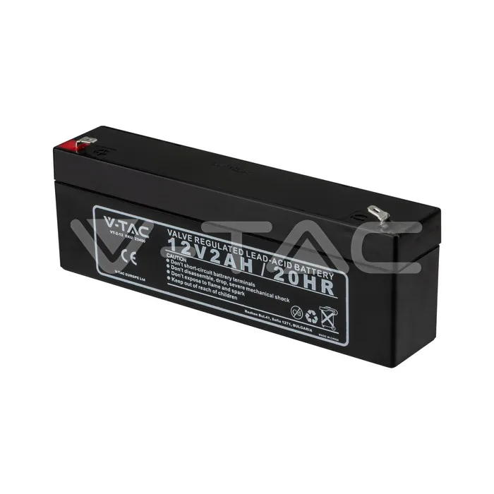 2.0Ah 12V Lead Acid Battery T1 — view 1