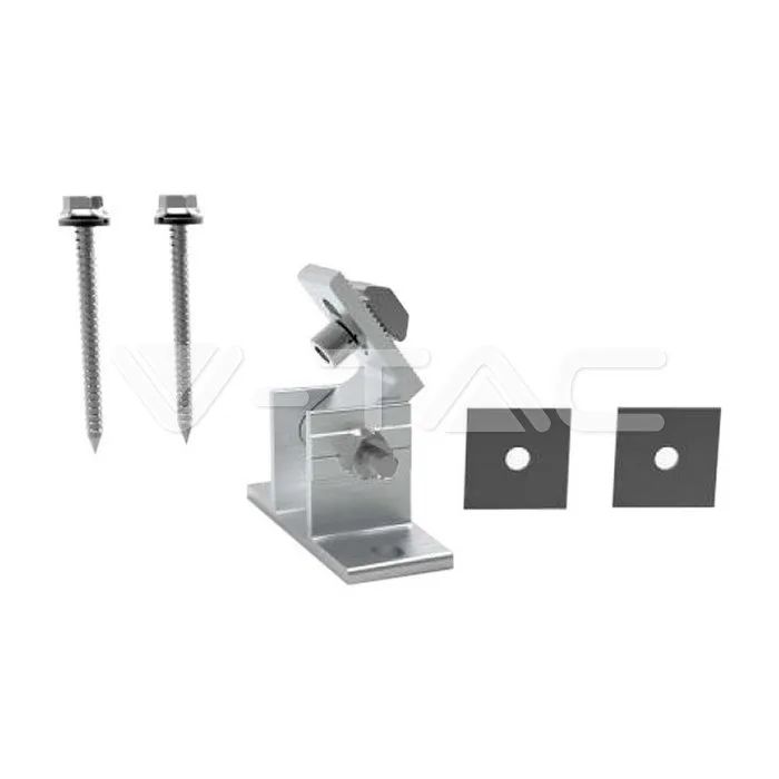 Adjustable Front Leg for Solar Panels — view 1