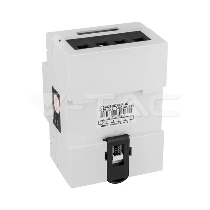 Smart Meter 3P 3x220V 3x5 A Direct RS485 — view 3