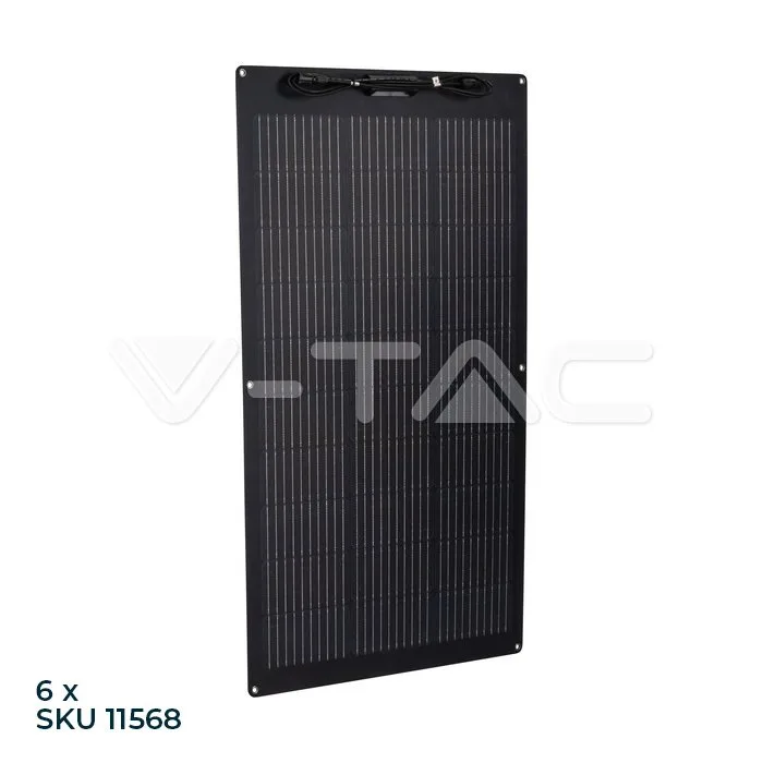 100W Flexible Solar Panel For Microinverter — view 9