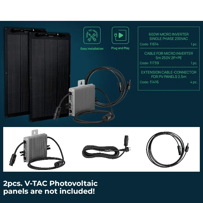 5 Meter Cable For Micro Invertor Tuv, Csa — view 4