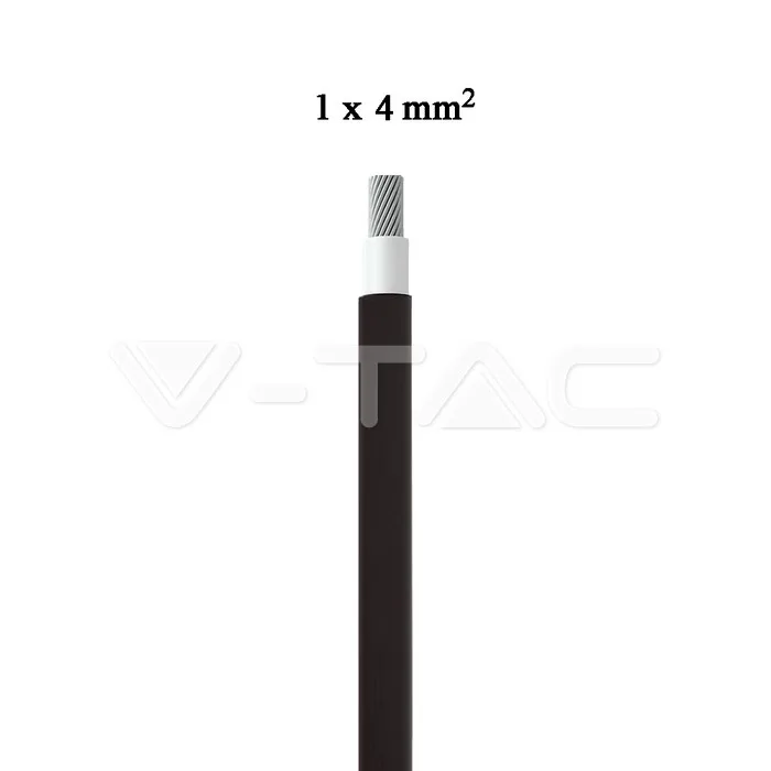 PV Cable 4SQ Black For Solar Panel 50meters — view 2