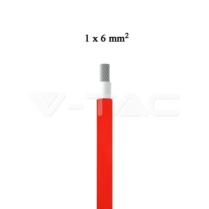 PV Cable 6SQ Red For Solar Panel 50meters — view 2