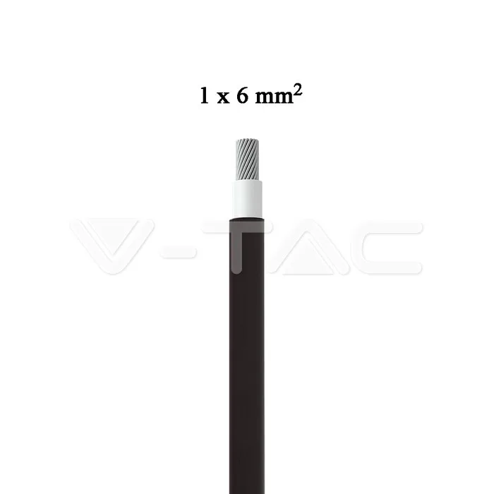 PV Cable 6SQ Black For Solar Panel 50meters — view 2