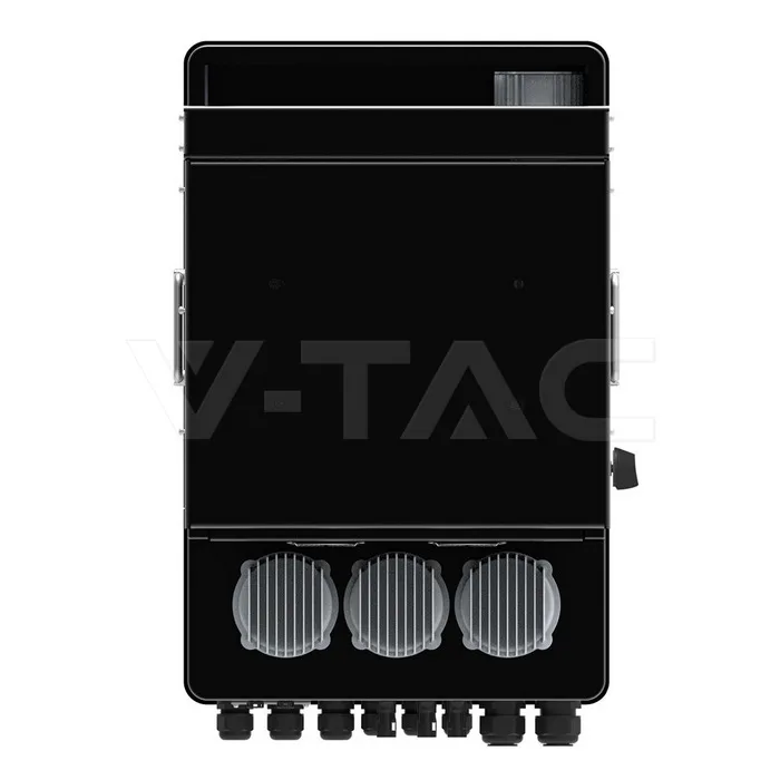 10kW Three Phase Hybrid Solar Inverter Black Body — view 2