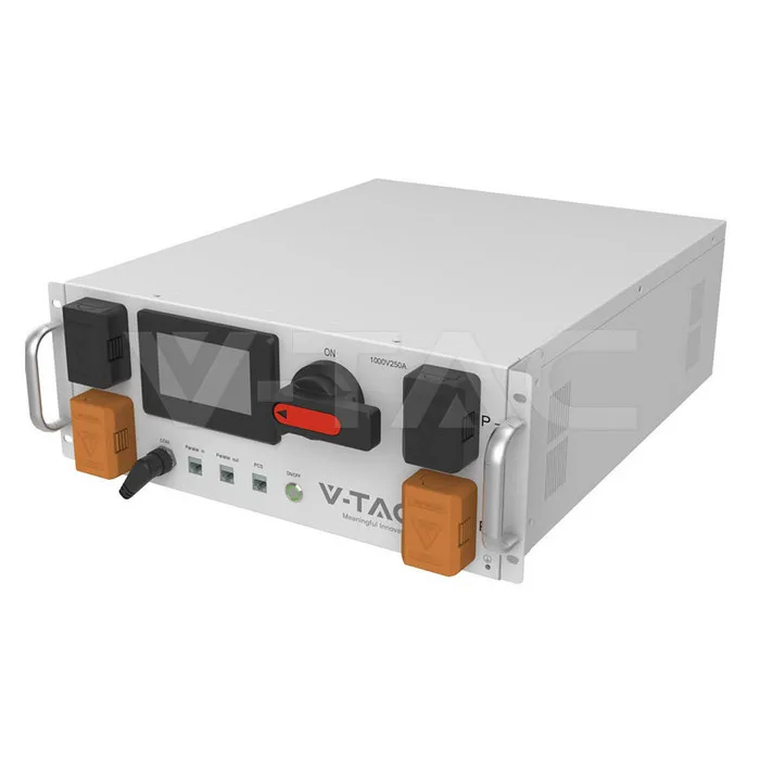 100kWh LiFePO4 Energy Storage System Outdoor Air Cooling IP55 — view 2