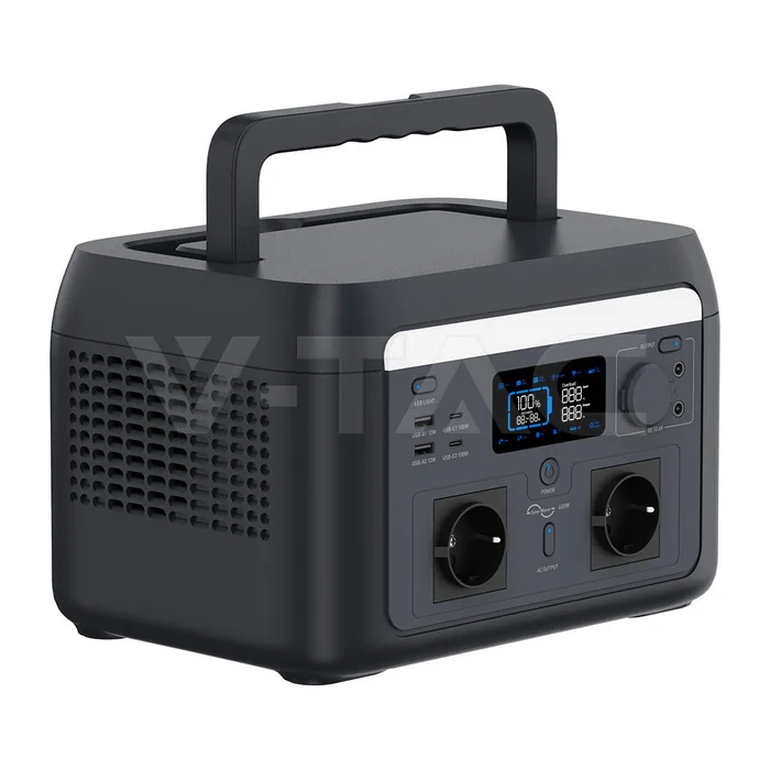 600W Portable Power Station 512Wh LiFePO4 — view 2