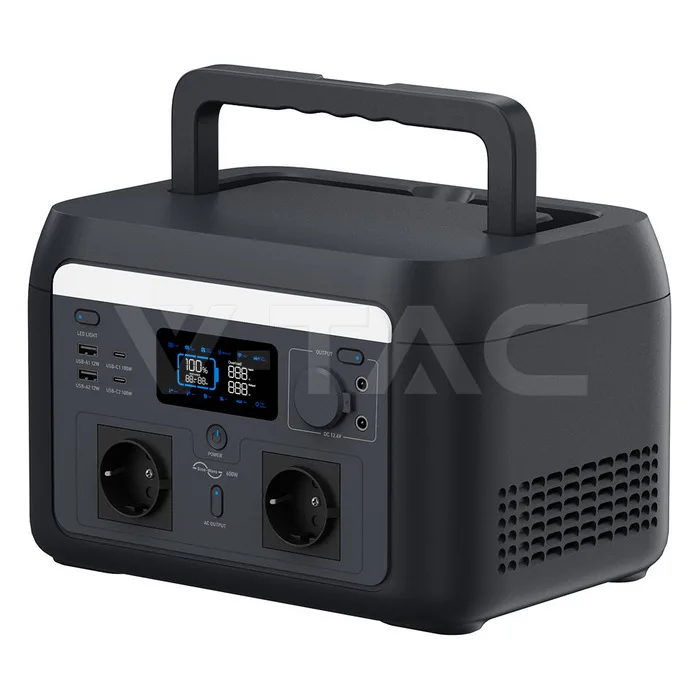 600W Portable Power Station 512Wh LiFePO4 — view 1
