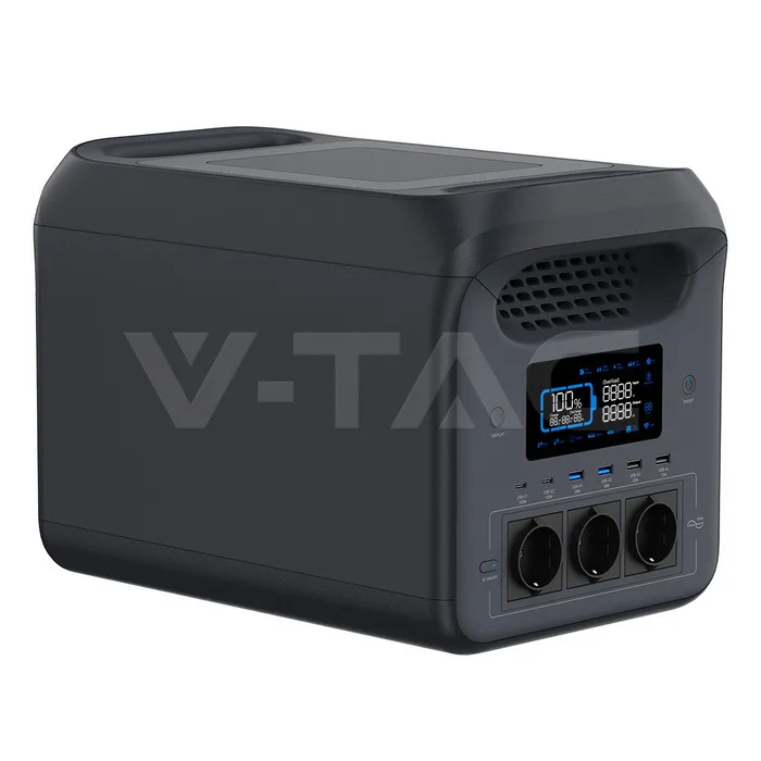 1800W Portable Power Station 1229Wh LiFePO4 — view 2