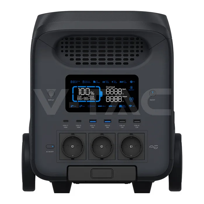 3000W Portable Power Station 2560Wh LiFePO4 — view 3