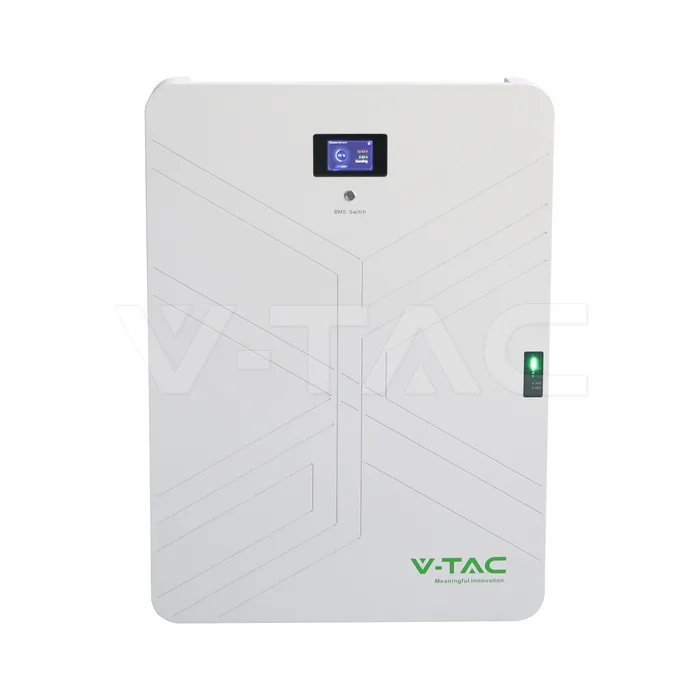 14.33kWh LV LiFePO4 Battery Wall Mounting IP20 8000 Cycles Ultra Thin White — view 2