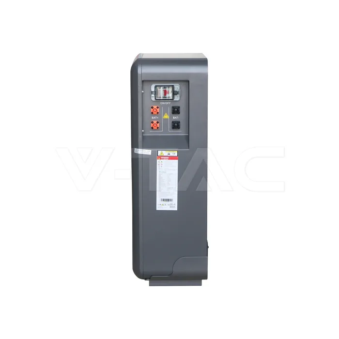10.24kWh LiFePO4 Battery Grey IP65 — view 4