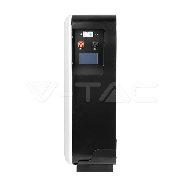 10.24kWh LiFePO4 Battery IP65 6000 Cycles White Low — view 1